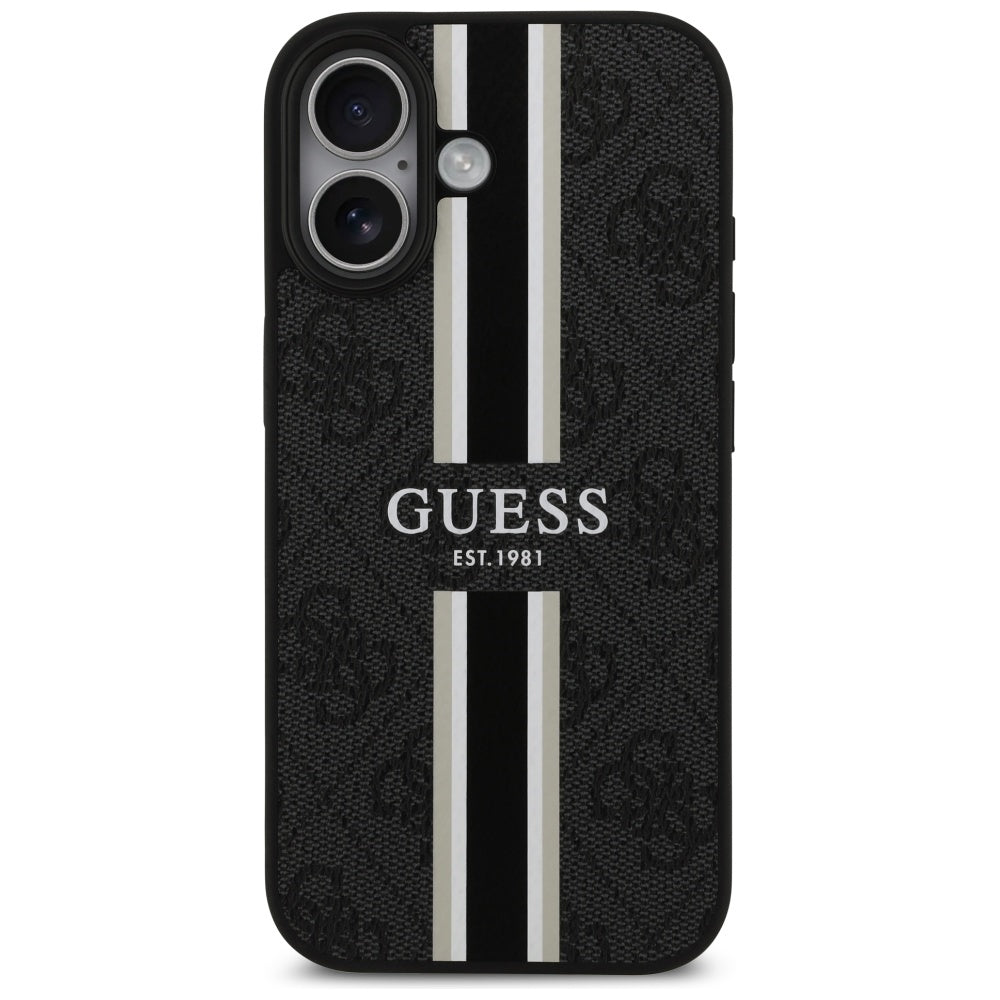 Guess 4G Printed Stripes MagSafe case for iPhone 17 - black_2