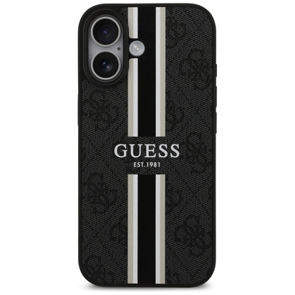 Guess 4G Printed Stripes MagSafe case for iPhone 17 - black_2