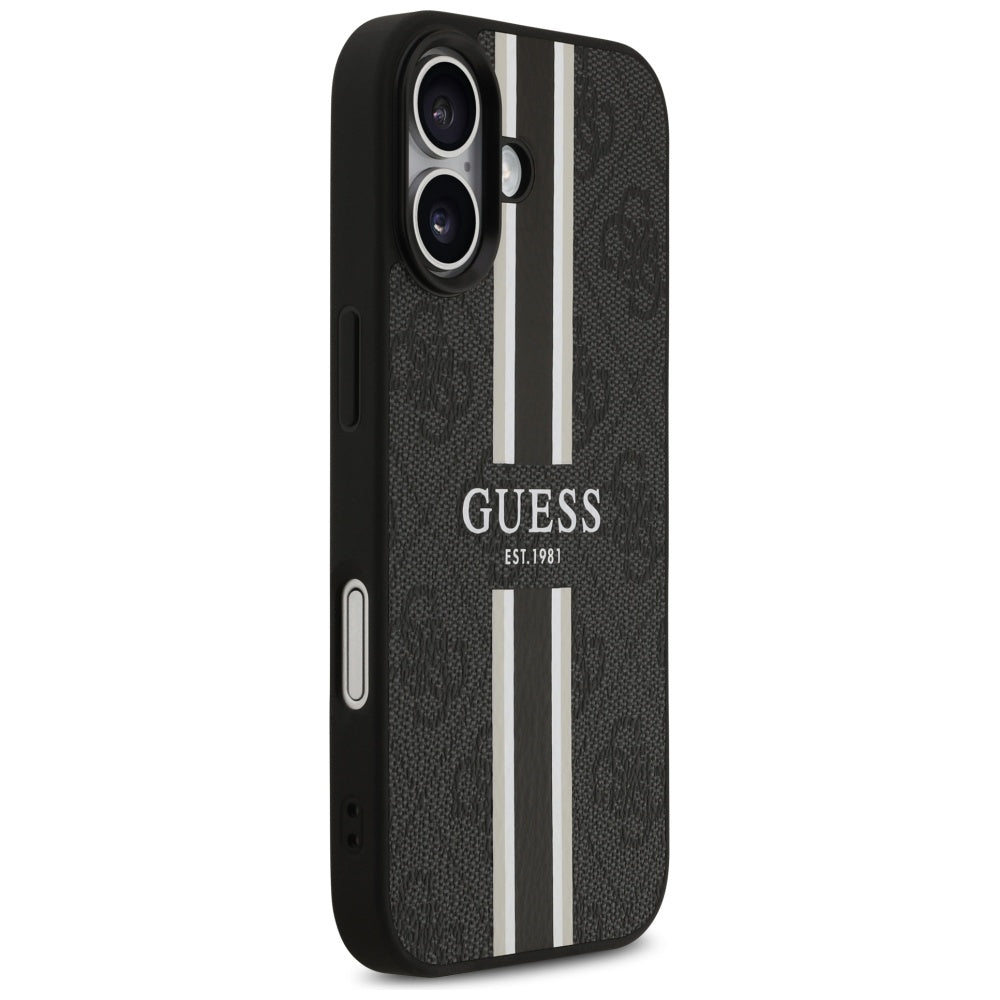 Guess 4G Printed Stripes MagSafe case for iPhone 17 - black_3