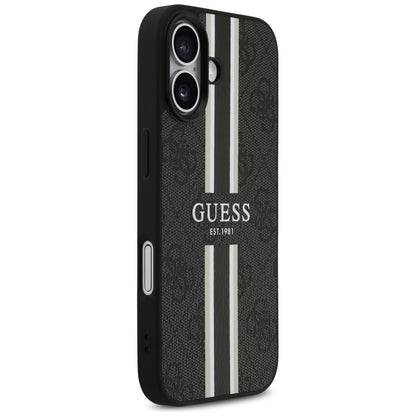 Guess 4G Printed Stripes MagSafe case for iPhone 17 - black_3