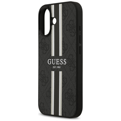 Guess 4G Printed Stripes MagSafe case for iPhone 17 - black_5