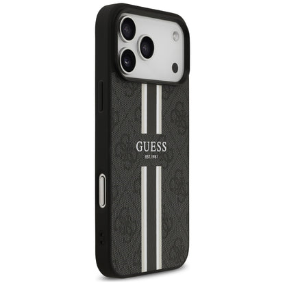 Guess 4G Printed Stripes MagSafe case for iPhone 17 Pro Max - black_3