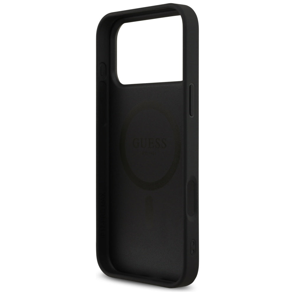 Guess 4G Printed Stripes MagSafe case for iPhone 17 Pro Max - black_6