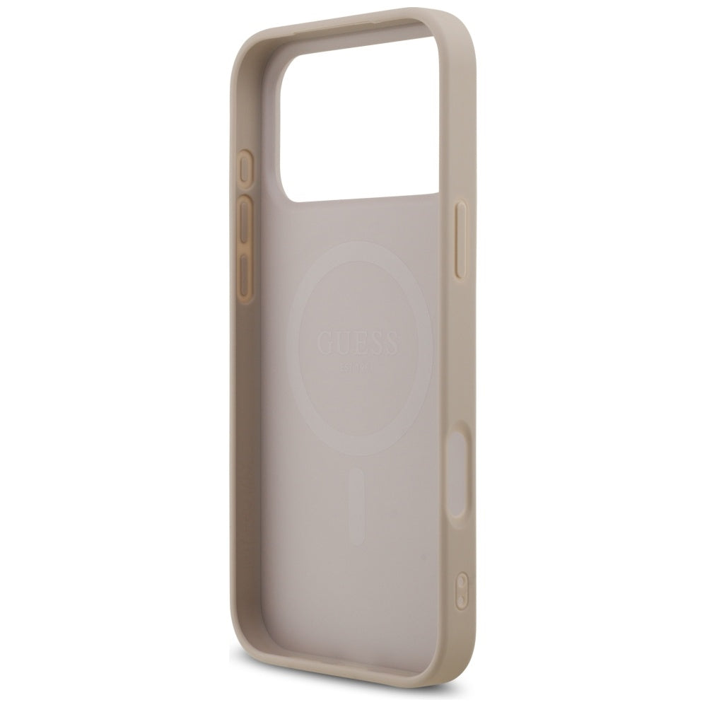 Guess 4G Printed Stripes MagSafe case for iPhone 17 Pro Max - pink_6