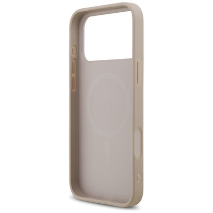 Guess 4G Printed Stripes MagSafe case for iPhone 17 Pro Max - pink_6