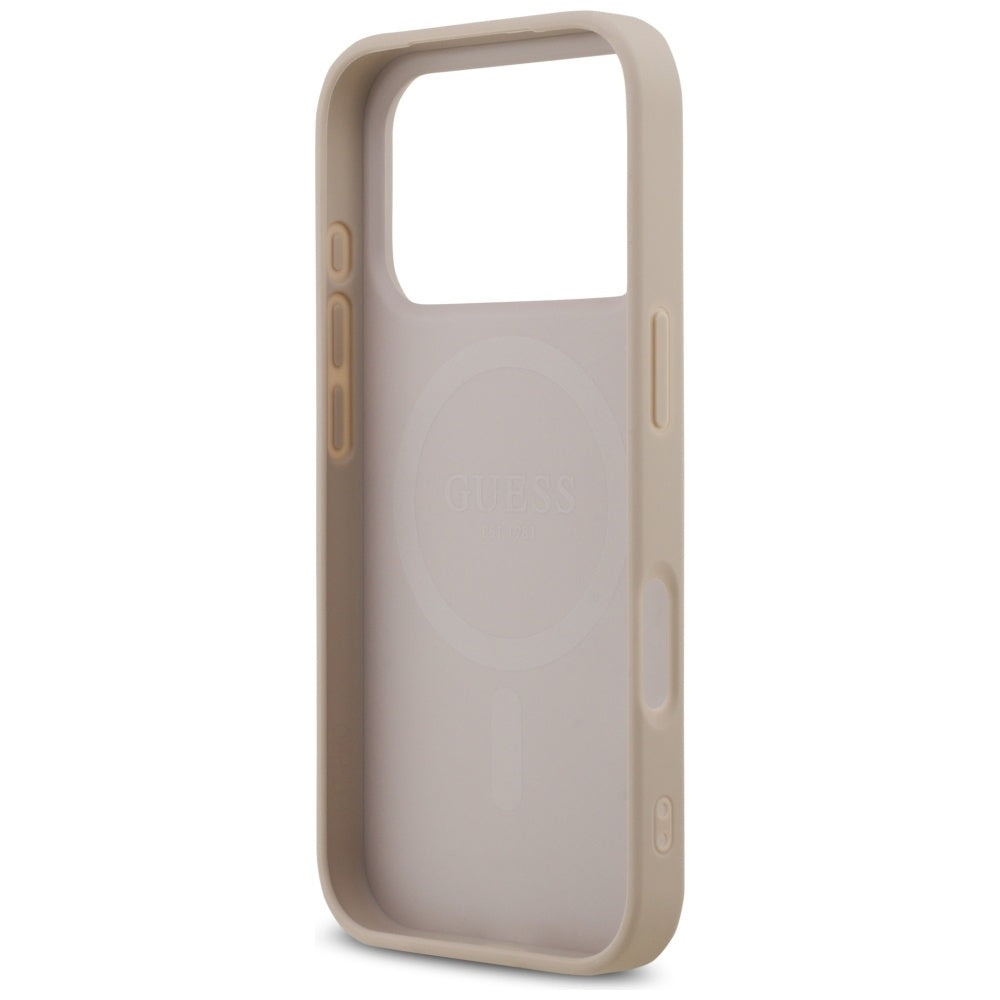 Guess 4G Printed Stripes MagSafe Case for iPhone 17 Pro - Pink_6