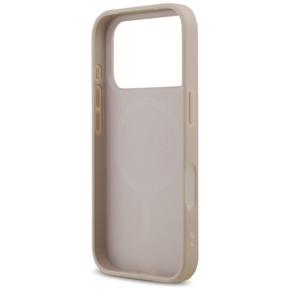 Guess 4G Printed Stripes MagSafe Case for iPhone 17 Pro - Pink_6