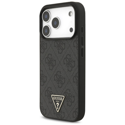 Guess 4G Strap Triangle Logo MagSafe case for iPhone 17 Pro - black_2