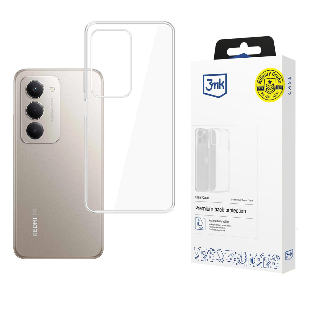 3mk Clear Case for Xiaomi Redmi 15 5G - transparent_0