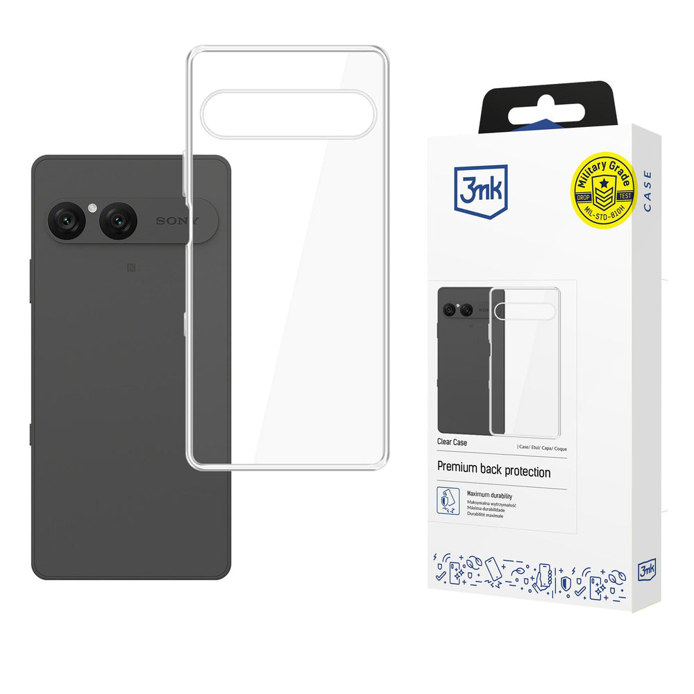 3mk Clear Case for Sony Xperia 10 VII - transparent_0