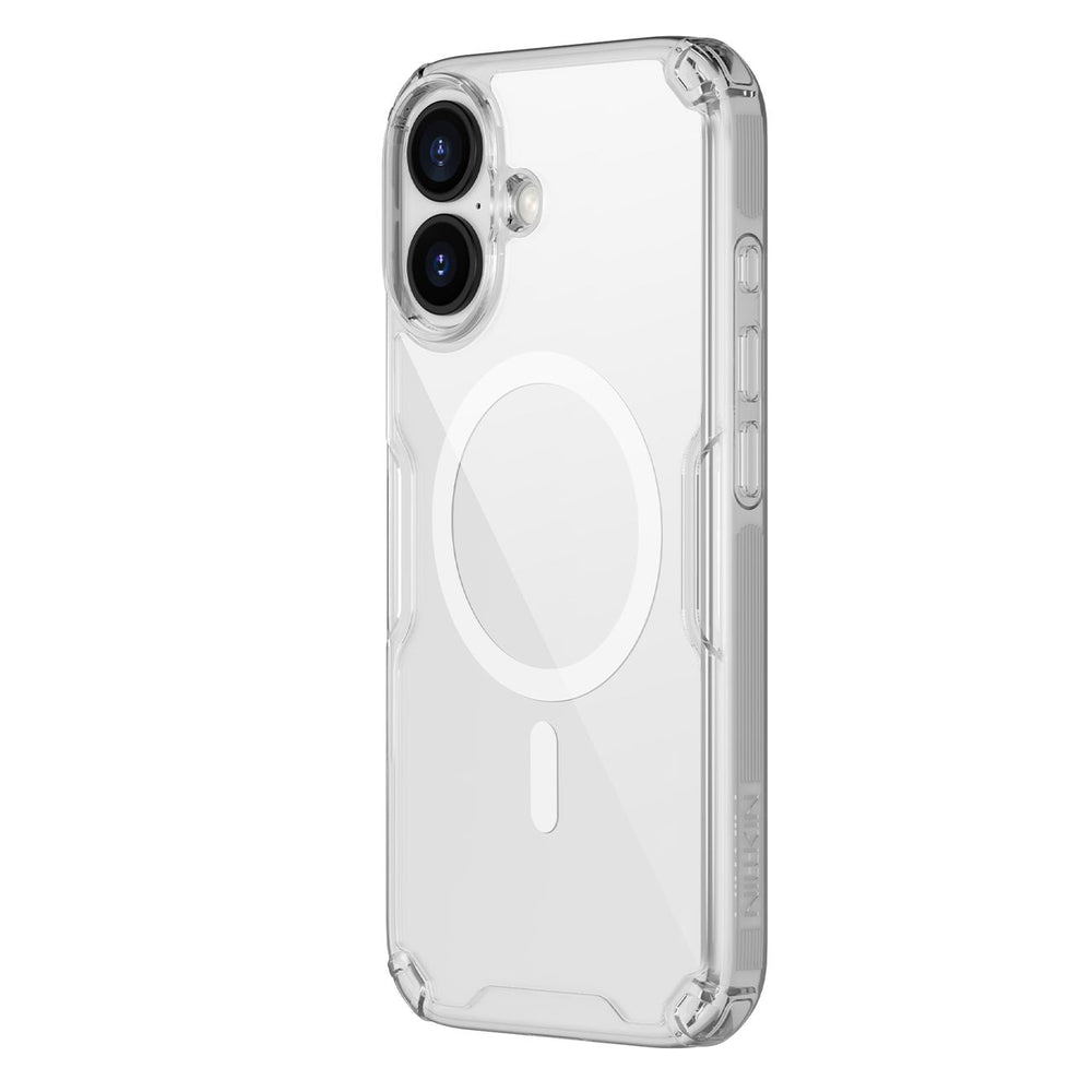 Nillkin Nature TPU Pro Magnetic Case Compatible with MagSafe for iPhone 17 - Transparent_1