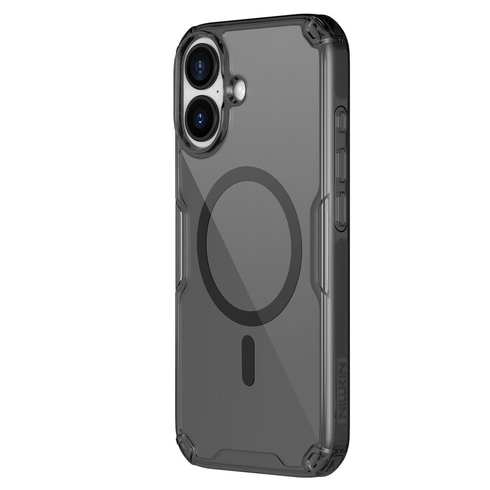 Nillkin Nature TPU Pro Magnetic Case Compatible with MagSafe for iPhone 17 - Translucent Black_2
