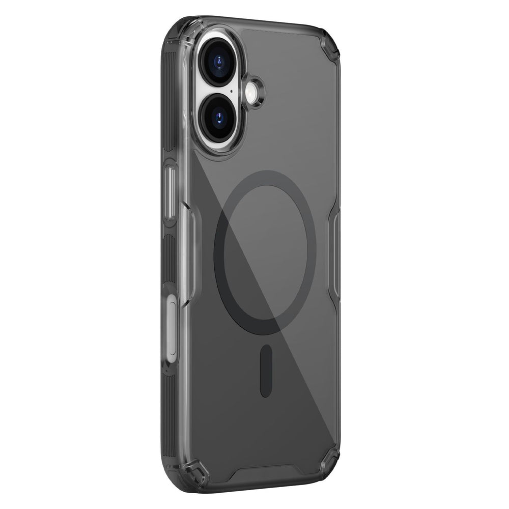 Nillkin Nature TPU Pro Magnetic Case Compatible with MagSafe for iPhone 17 - Translucent Black_1