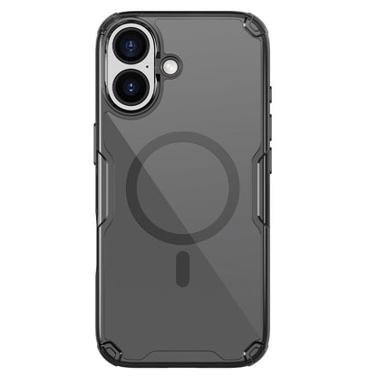 Nillkin Nature TPU Pro Magnetic Case Compatible with MagSafe for iPhone 17 - Translucent Black_0