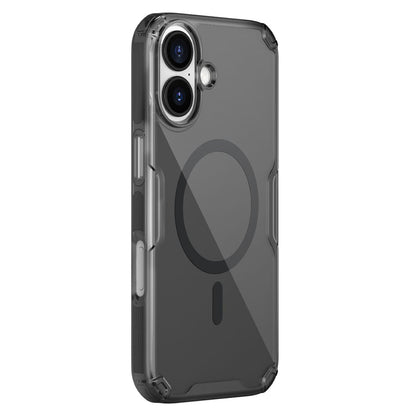 Nillkin Nature TPU Pro Magnetic Case Compatible with MagSafe for iPhone 17 Pro - Translucent Black_1