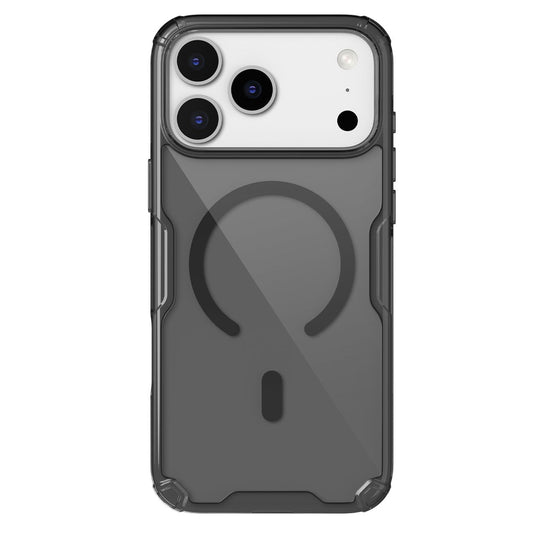 Nillkin Nature TPU Pro Magnetic Case Compatible with MagSafe for iPhone 17 Pro Max - Translucent Black_0