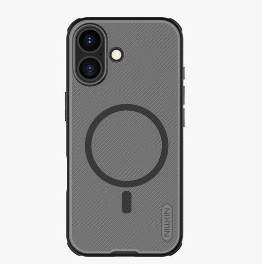 Nillkin Super Frosted Shield Pro Magnetic Case Compatible with MagSafe for iPhone 17 - Translucent Black_0