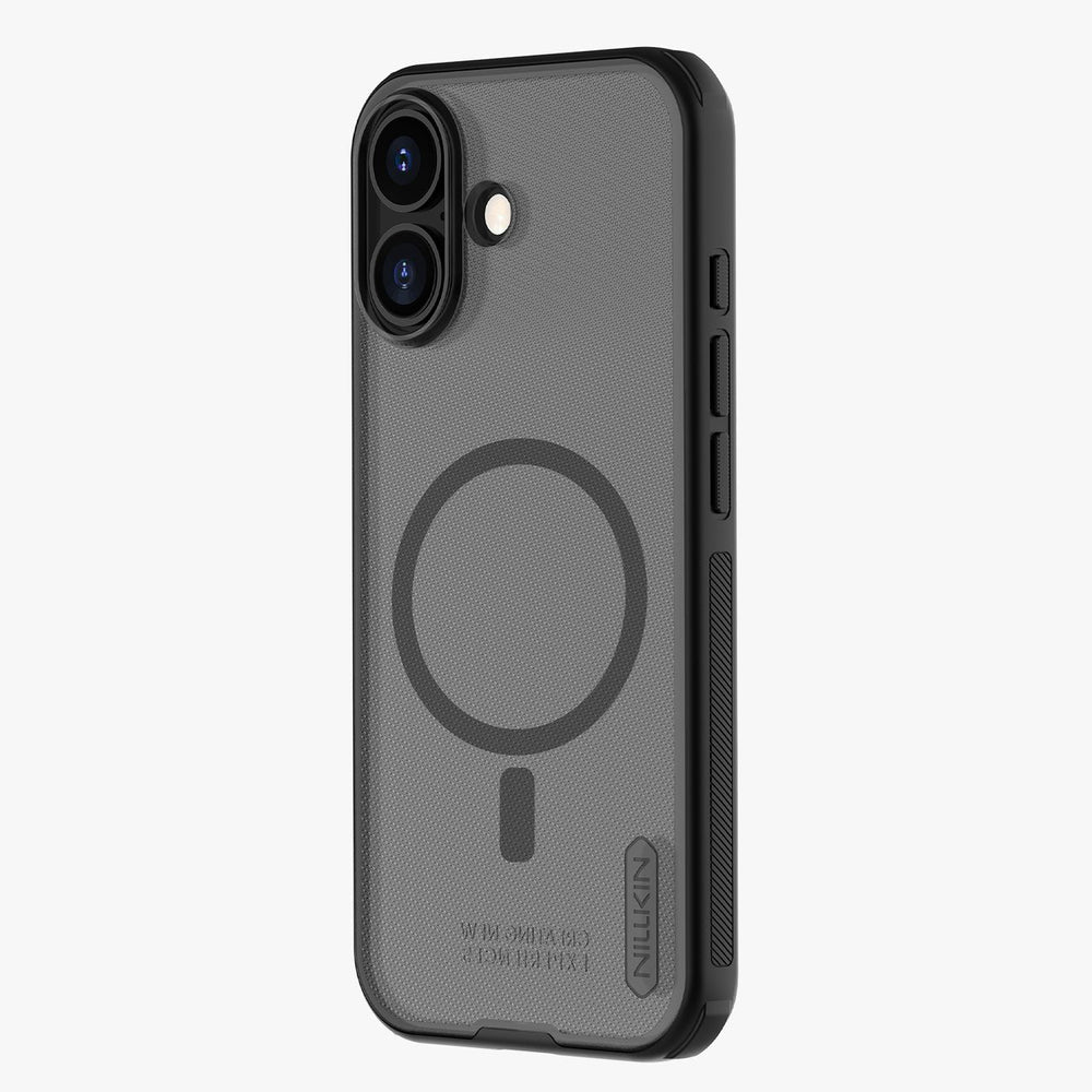 Nillkin Super Frosted Shield Pro Magnetic Case Compatible with MagSafe for iPhone 17 - Translucent Black_5