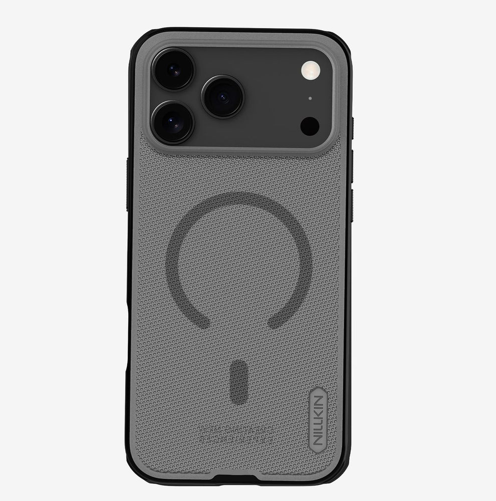 Nillkin Super Frosted Shield Pro Magnetic Case Compatible with MagSafe for iPhone 17 Pro Max - Translucent Black_1