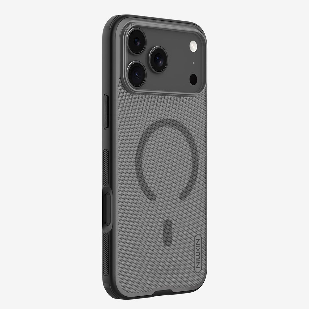 Nillkin Super Frosted Shield Pro Magnetic Case Compatible with MagSafe for iPhone 17 Pro Max - Translucent Black_4