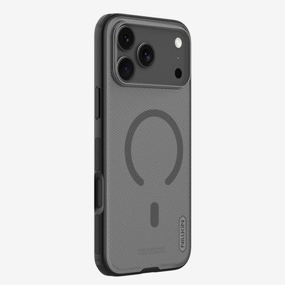 Nillkin Super Frosted Shield Pro Magnetic Case Compatible with MagSafe for iPhone 17 Pro Max - Translucent Black_4