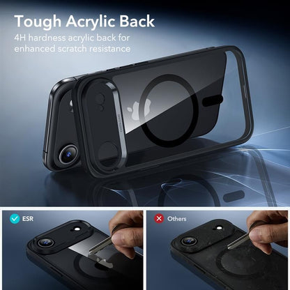 ESR Classic Hybrid MagSafe + Tempered Glass Set for iPhone 17 Air - Clear Black_6