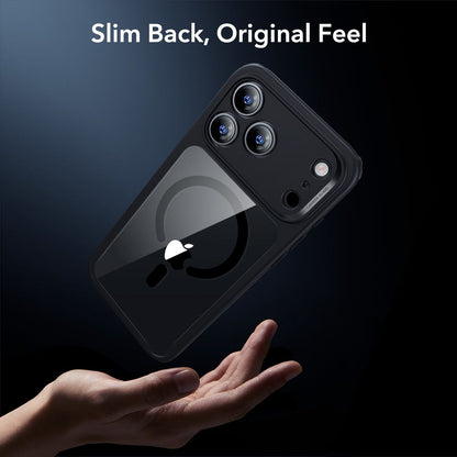 ESR Classic Hybrid MagSafe + Tempered Glass Set for iPhone 17 Pro - Clear Black_5