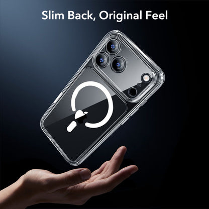 ESR Classic Hybrid MagSafe + Tempered Glass Set for iPhone 17 Pro Max - Clear_7