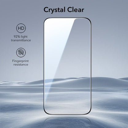 ESR UltraFit Tempered Glass 2-pack for iPhone 17 Pro - transparent_5