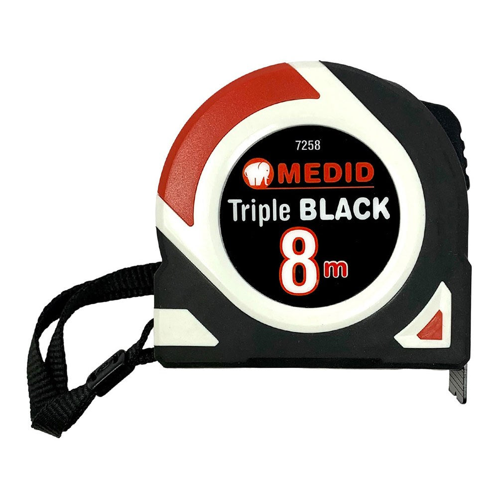 FlexÃ³metro triple black bimaterial 8 m x 25 mm_0