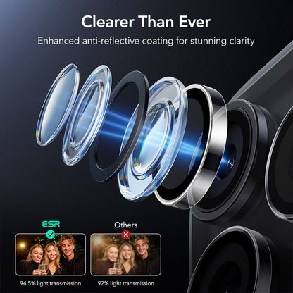 ESR Armorite Camera Protector for iPhone 14 Pro / Pro Max / 15 Pro / Pro Max / 16 Pro / Pro Max / 17 Pro / Pro Max - Clear_5