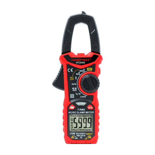 Digital Clamp Meter Habotest HT206D True RMS , NCV, LPF_0