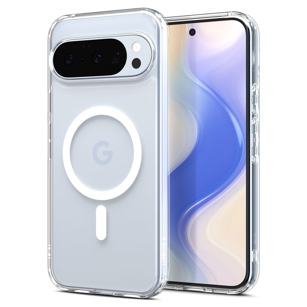 Spigen Ultra Hybrid Mag MagSafe Case for Google Pixel 10 / 10 Pro - Clear and White_1