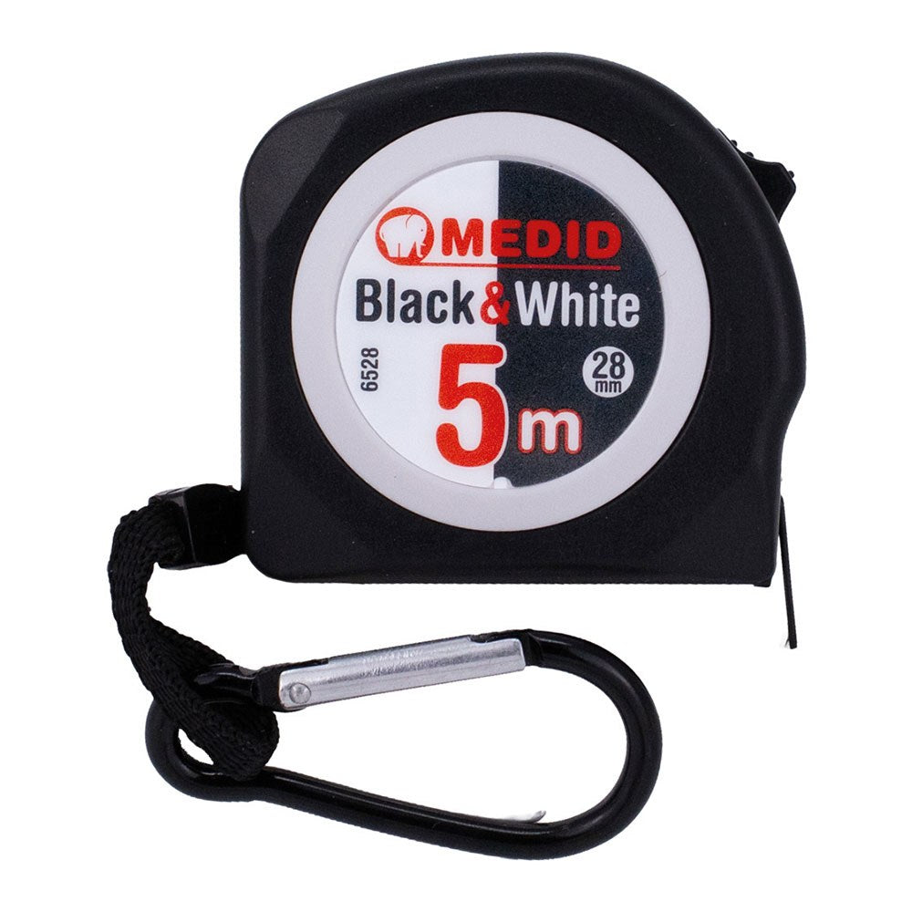 FlexÃ³metro black & white 5 m x 28 mm_0