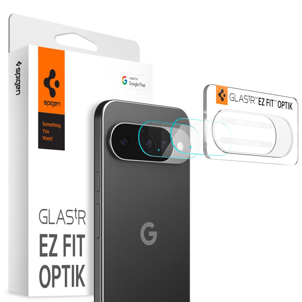Spigen Optik Glas.tR Camera Protector 2-pack for Google Pixel 10 - Transparent_0