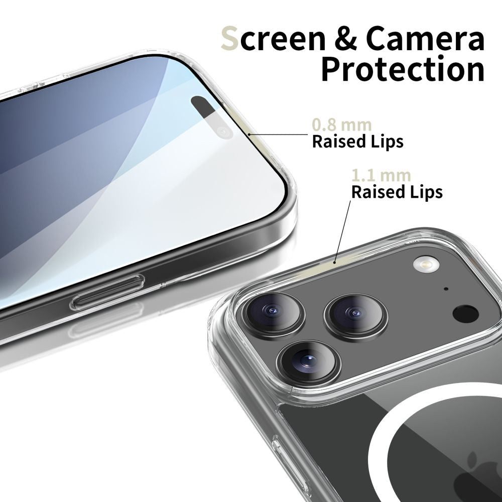 Tech-Protect FlexAir Hybrid MagSafe Case for iPhone 17 Pro Max - Clear_2