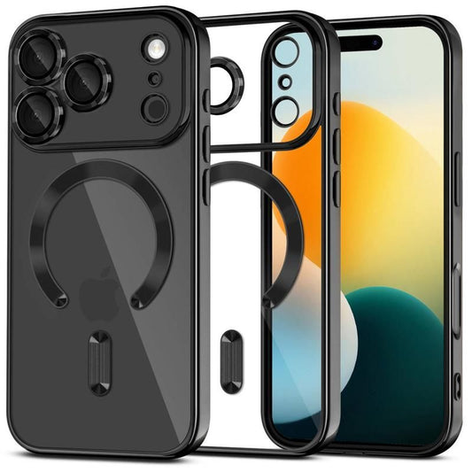 Tech-Protect MagFlex MagSafe Case for iPhone 17 Pro Max - Clear Black_0