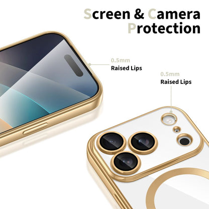 Tech-Protect MagFlex MagSafe Case for iPhone 17 Pro - Transparent Gold_2
