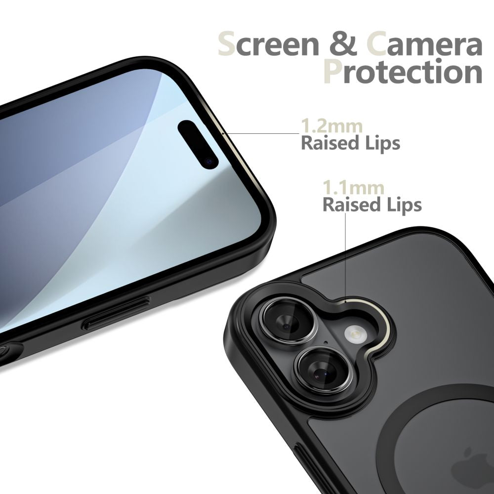 Tech-Protect MagMat MagSafe Case for iPhone 17 - Matte Black_2