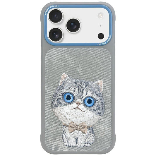 Nimmy Big Eyed Pet 2.0 Cat Case for iPhone 17 Pro - Gray_0