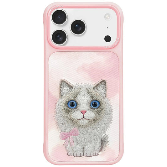 Nimmy Big Eyed Pet 2.0 Cat Case for iPhone 17 - Pink_0