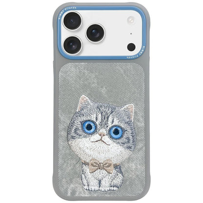 Nimmy Big Eyed Pet 2.0 Cat Case for iPhone 17 - Gray_0