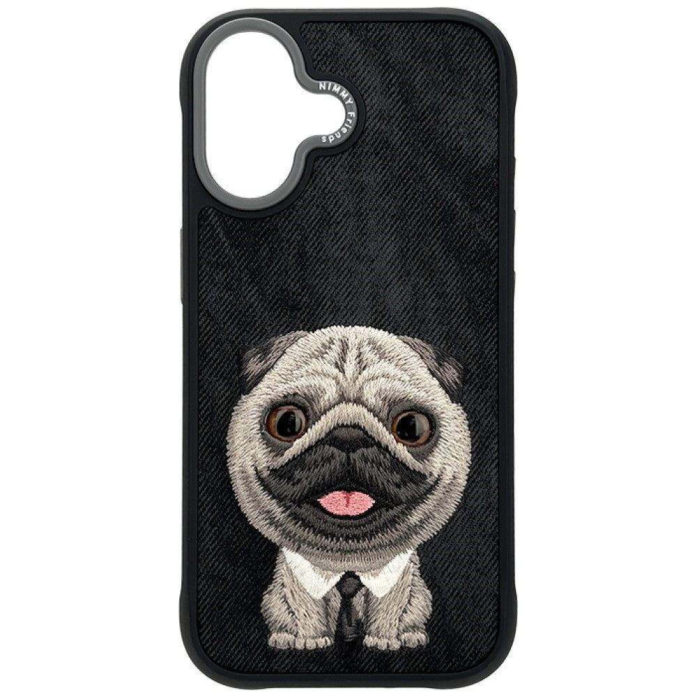 Nimmy Big Eyed Pet 2.0 Dog Case for iPhone 17 - Black_0