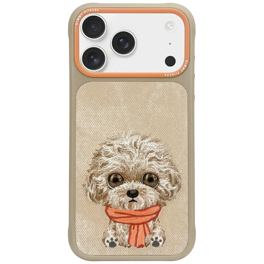 Nimmy Big Eyed Pet 2.0 Dog Case for iPhone 17 Pro - Beige_0