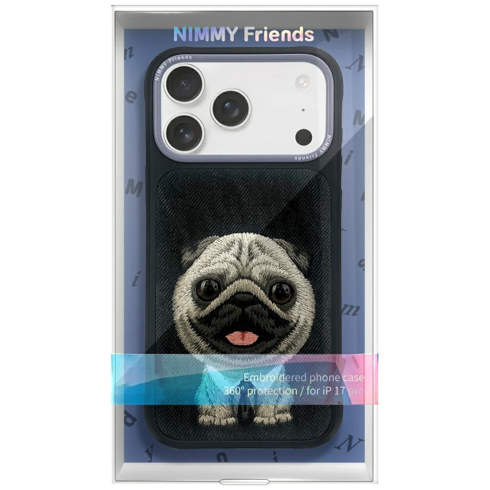 Nimmy Big Eyed Pet 2.0 Dog Case for iPhone 17 Pro Max - Black_1