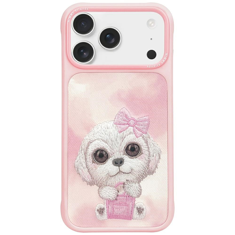 Nimmy Big Eyed Pet 2.0 Dog Case for iPhone 17 Pro Max - Pink_0
