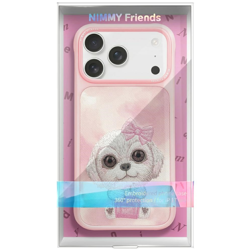 Nimmy Big Eyed Pet 2.0 Dog Case for iPhone 17 Pro Max - Pink_1