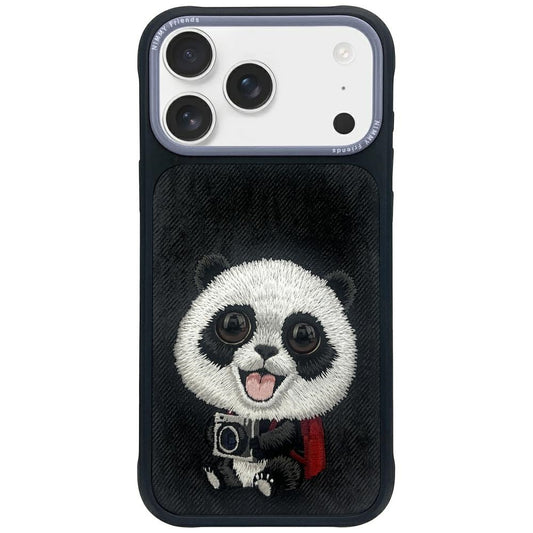 Nimmy Big Eyed Pet 2.0 Panda case for iPhone 17 Pro - black_0