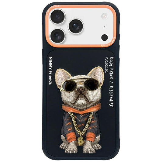 Nimmy Glasses Cool Dog iPhone 17 Case - Black_0