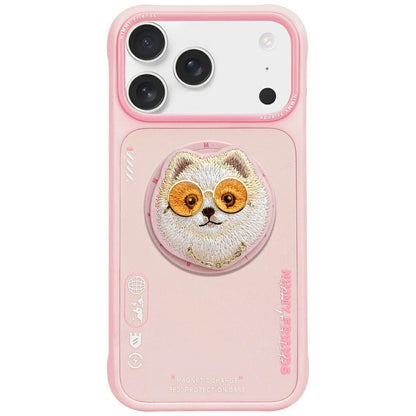 Nimmy Glasses Cool Dog MagSafe Case for iPhone 17 Pro - Pink_0